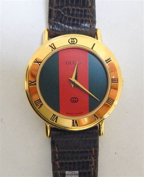 gucci watch red and green face|gucci ghost watch.